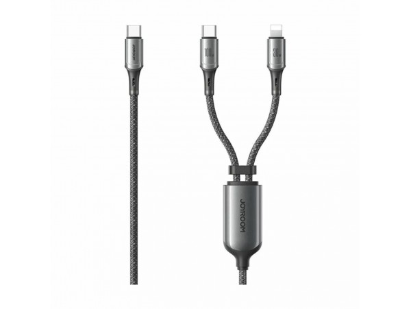 Joyroom kabel USB 2v1 TipC Lightning 1.5m 100W S-A57