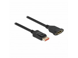 Delock podaljšek DisplayPort 1m 8K 60Hz črn vgradni 87095 Delock podaljšek DisplayPort 1m 8K 60Hz črn vgradni 87095