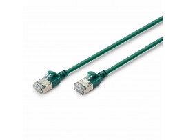 Digitus patch slim FTP CAT.6A  0,5m zelen