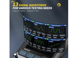 Fnirsi digitalni tester tranzistorjev generator signalov osciloskop DSO-TC4