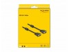 Delock kabel DVI digital-digital 1m s ferito Dual Link 24+1 83189
