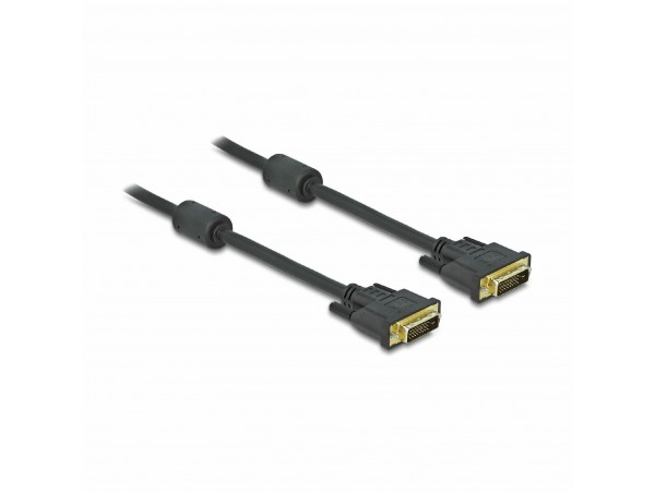 Delock kabel DVI digital-digital 1m s ferito Dual Link 24+1 83189