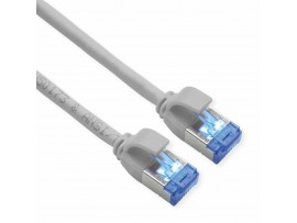 Roline patch slim SFTP CAT.6A  0,5m siv