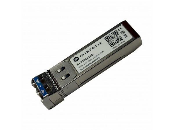 Mikrotik pretvornik FO SFP+ Mini-GBIC 10Giga Singlemode S+31DLC10D