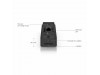 Ubiquiti video domofon PoE Doorbell Lite črn UVC-Doorbell-B