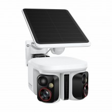 Baseus kamera 5.0MP brezžična PTZ dual zunanja akumulator + solarni X1 Pro