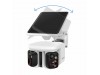 Baseus kamera 5.0MP brezžična PTZ dual zunanja akumulator + solarni X1 Pro