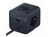 Baseus razdelilec 3x230V s stikalom USB polnilec TipA-C 65W 1,5m EnerFill FA11