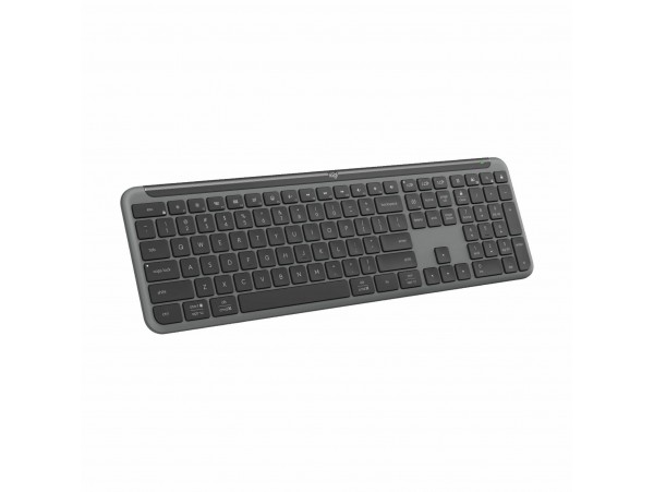 Logitech tipkovnica K950 brezžična SLO Slim grafitna 920-012465