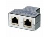 EFB adapter triplex RJ45 2Žx1Ž kovinski 37528.1V2