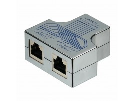 EFB adapter triplex RJ45 2Žx1Ž kovinski 37528.1V2