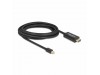 Delock kabel DisplayPort mini-HDMI  1m 83698