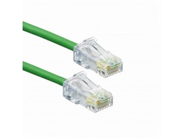 Leviton patch UTP CAT.6 6,1m zelen 3,8mm HighFlex P12 6H4P0-20G
