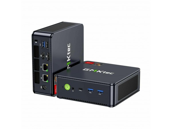 GMKtec računalnik mini PC M6 AMD Ryzen5 32GB RAM 1TB SSD NucBox črn
