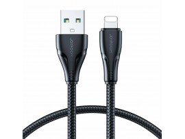 Joyroom kabel USB Lightning 1,2m črn pleten A11
