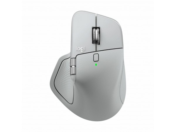 Logitech miška MX Master 4 brezžična Bluetooth LogiBolt-C siva 910-007563