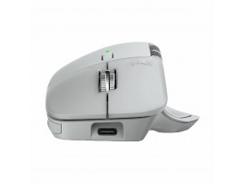 Logitech miška MX Master 4 brezžična Bluetooth LogiBolt-C siva 910-007563