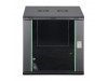 Digitus zidni kabinet 12U 638 600x600 črn sestavljen DN-19 12U-6/6-EC-SW