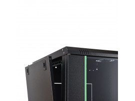 Digitus zidni kabinet 12U 638 600x600 črn sestavljen DN-19 12U-6/6-EC-SW