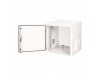 Digitus zidni kabinet 12U 713 600x600 siv sestavljen zunanji IP55