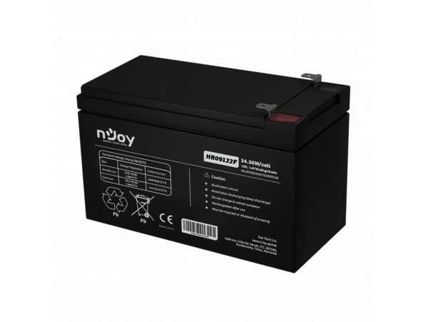 nJoy akumulator 12V/9Ah HR09122F