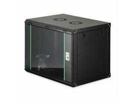 Digitus zidni kabinet  9U 505 600x450 črn sestavljen DN-19 09-U-EC-SW