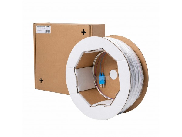 Keline optični kabel SM SC-SC 300m OS2 Duplex FTTHOS2-SCSC-3000-B2ca
