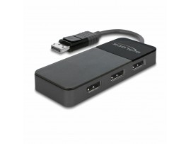 Delock množilnik DisplayPort 3x1 4K MST 87737