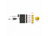 Delock množilnik DisplayPort 4x1 4K MST 87794