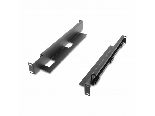 Delock set nastavljivih 1U rack nosilcev 368-600mm 66885