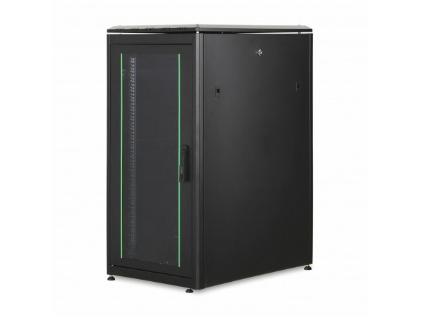 Digitus kabinet 22U 1164 600x800 črn sestavljen DN-19 22U-6/8-B-1