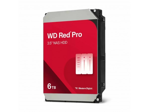 WD RED PRO CMR 6TB trdi disk 9cm 7200 256MB SATA WD6005FFBX