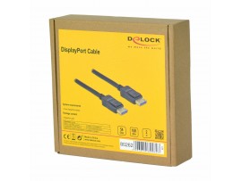 Delock kabel DisplayPort  2m 10K 60Hz 80262