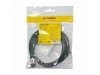 Delock kabel USB 2.0 A-B 2m kotni črn 83528