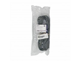 EFB napajalni kabel 220V EURO 3m ravni črn EK508SW.3