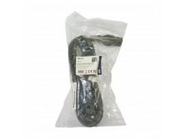 EFB napajalni kabel 220V podaljšek 3m C14-C15 črn