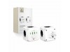 Tech-Protect razdelilec 3x230V s stikalom USB polnilec TipA-C PCL3x4