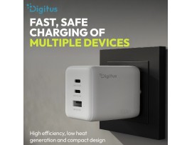 Digitus polnilec 100W USB 2x TipC TipA PD bel DA-10304