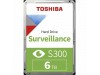 TOSHIBA S300 Surveillance 6TB trdi disk 9cm 5400 128MB SATA HDWT860UZSVA