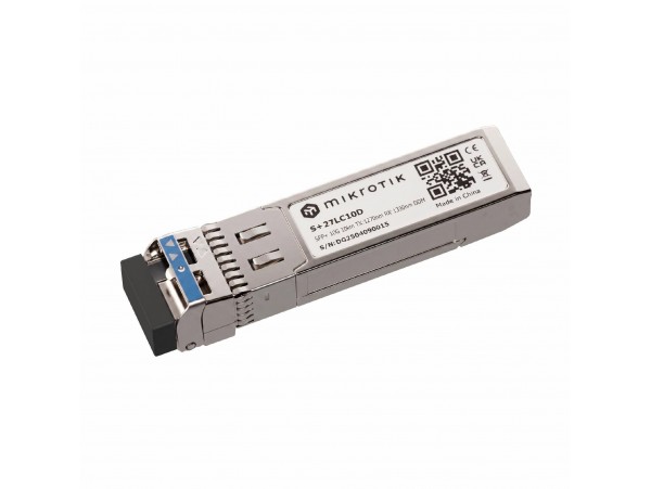 Mikrotik pretvornik FO SFP+ Mini-GBIC 10Giga Singlemode S+2733LC10D (pak/2)