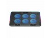 WHITE SHARK podloga za prenosnik 6x ventilator gaming GCP-96 ICE BLADE