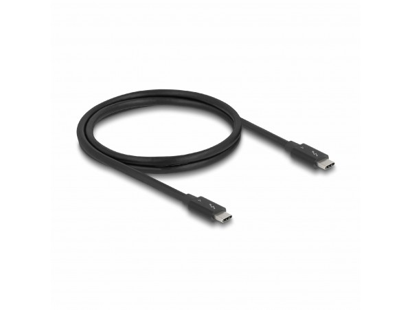 Delock kabel Thunderbolt 4  1m 40 Giga 240W 8K 60Hz črn 81249