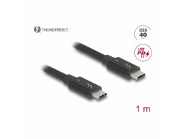 Delock kabel Thunderbolt 4  1m 40 Giga 240W 8K 60Hz črn 81249
