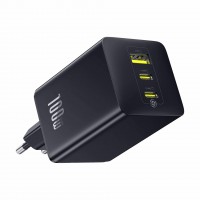 Baseus polnilec 100W USB 2xTipC TipA EnerFill črn FE11