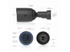 Ubiquiti kamera Unifi 8.0MP zunanja PoE zoom črna UVC-G6-Pro-Bullet-B