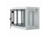 Triton kabinet zidni 12U 635 600x500 siv sestavljen snemljive stranice
