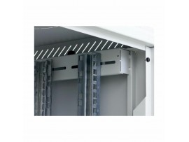 Triton kabinet zidni 12U 635 600x500 siv sestavljen snemljive stranice