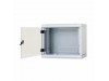 Triton kabinet zidni 9U 500 600x500 siv sestavljen snemljive stranice