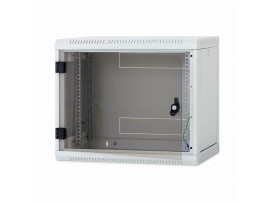 Triton kabinet zidni 9U 500 600x500 siv sestavljen snemljive stranice