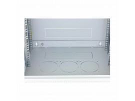 Triton kabinet zidni 9U 500 600x500 siv sestavljen snemljive stranice